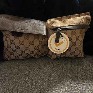 Gucci Brown and Tan Mini Bag